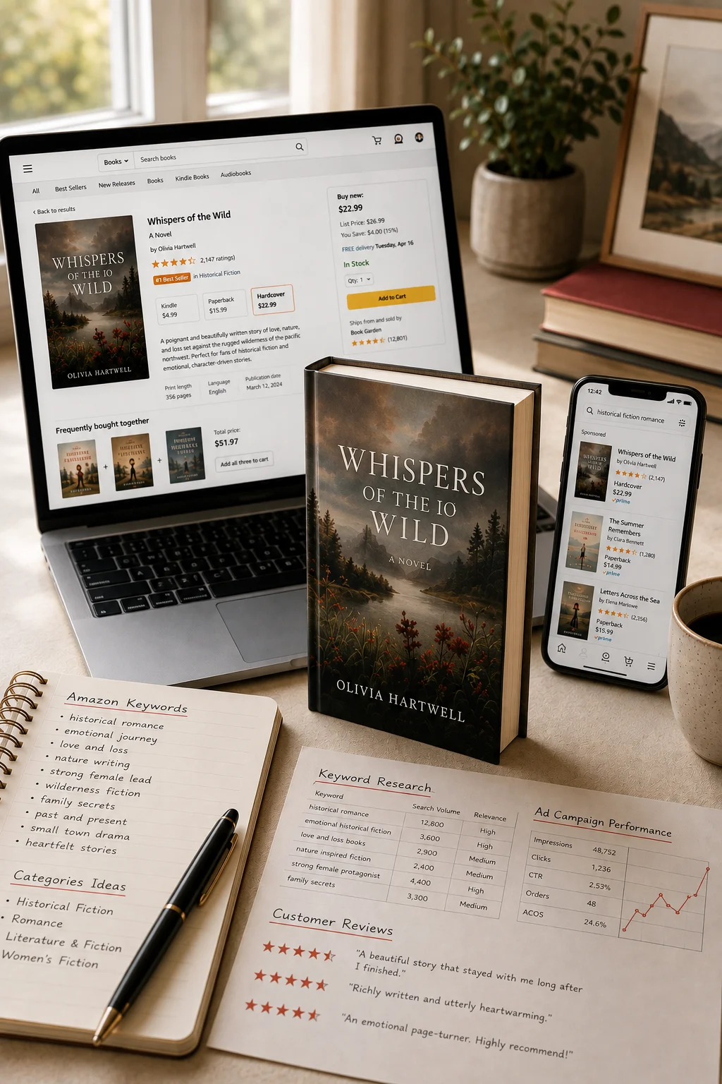 Book marketing on Amazon